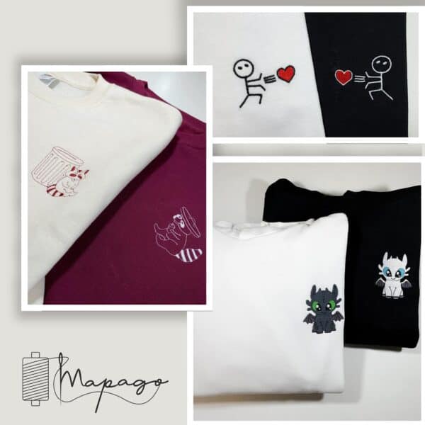 Vidám gyerekpólók aranyos rajzfigurákkal, streetwear stílusban.